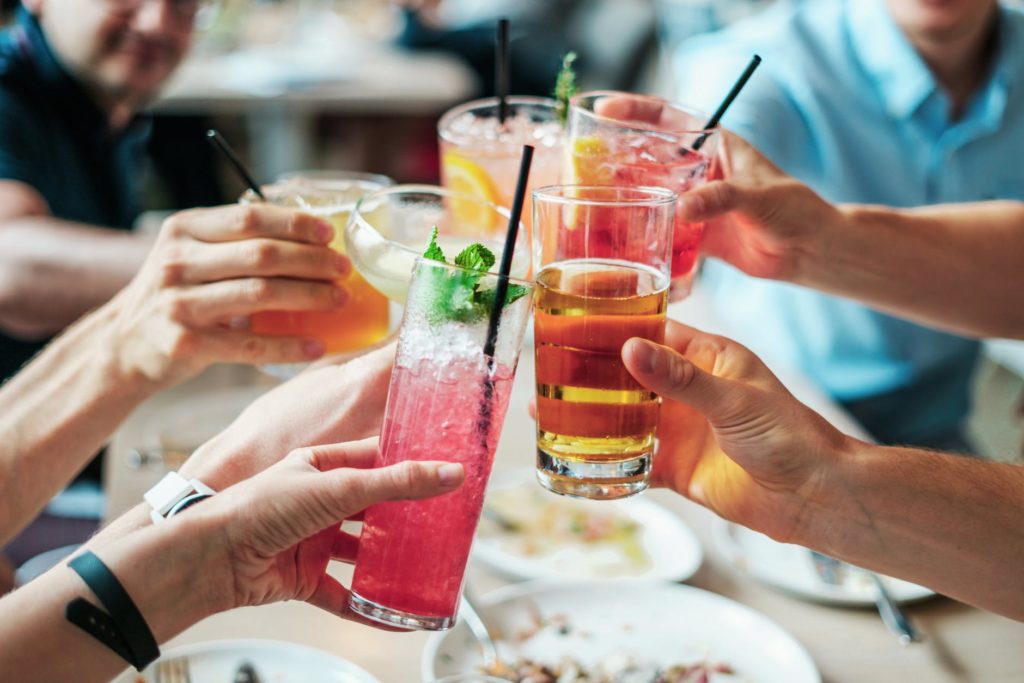 Avoid too much alcohol and soft drinks