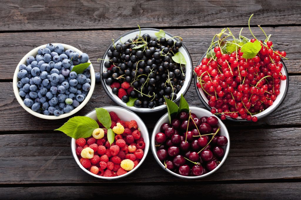 cheeries and berries