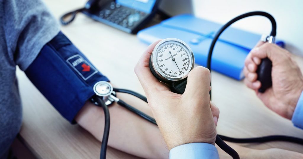 blood pressure stays in control