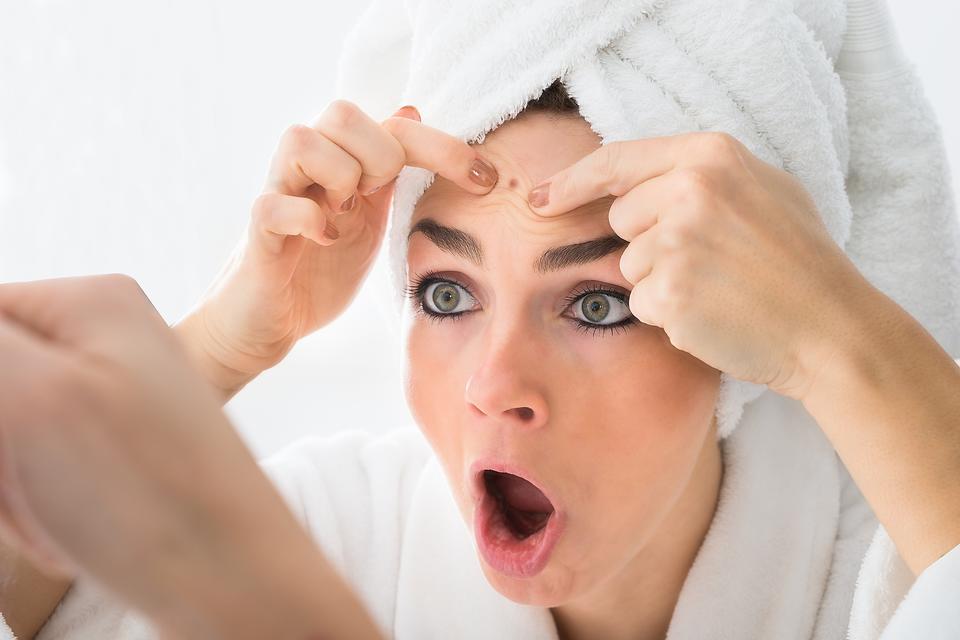 pimples form overnight