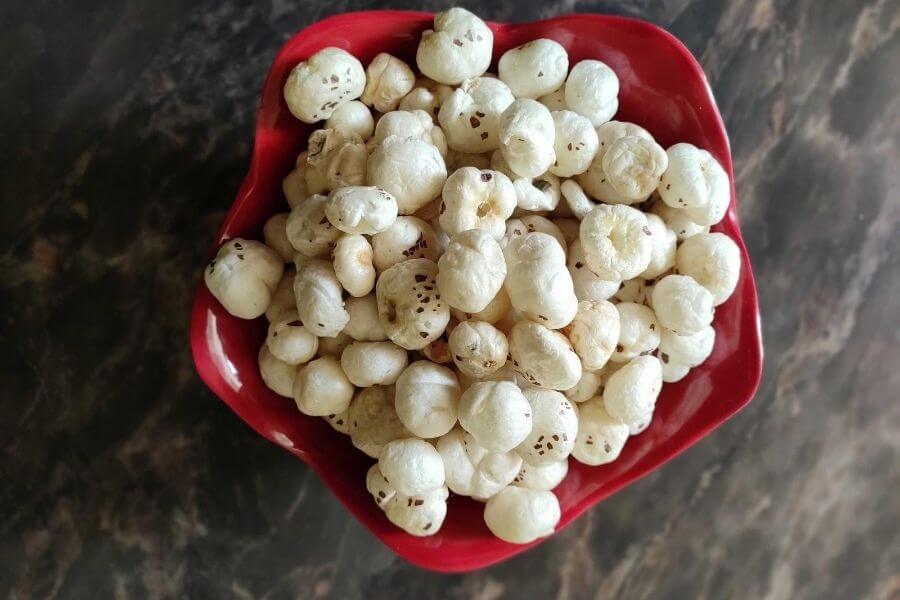 Makhana, Lotus Seeds, Or Fox Seeds